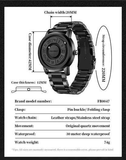 Foxbox Quarzuhr FB0047 - Magnetic Drive