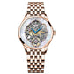 AGELOCER Women Automatic Mechanical Skeleton Design Watch - Michas.Zeithaus