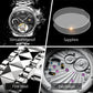 OUPINKE 8001 Automatic Mechanical Movement Mens Watches - Michas.Zeithaus