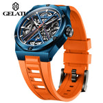 GELATU 6006 Waterproof Rubber Strap Automatic Mechanical Watch - Michas.Zeithaus