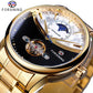 Forsining Leisure Tourbillon Automatic Mechanical Watch - Michas.Zeithaus