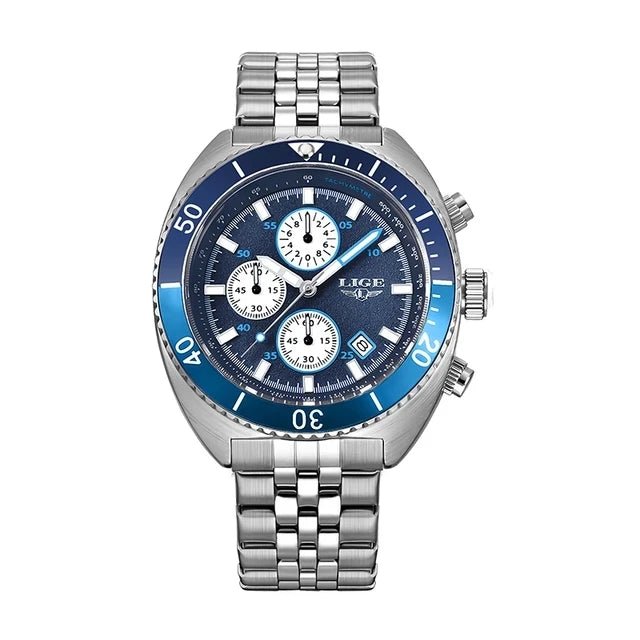 ****Lige 8988 Quarzuhr zum Sonderpreis mit Chronograph Datum*** - Michas.Zeithaus