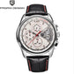 Pagani Design 3306 Luxury Leather Strap Multifunction Quartz Watch+ Chronograph - Michas.Zeithaus