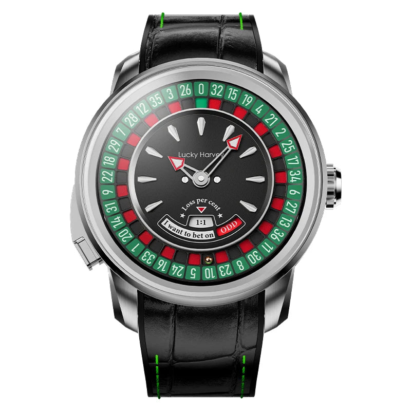 LUCKY HARVEY Player Series Roulette Automatikuhr - Michas.Zeithaus