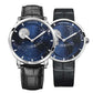 Agelocer Moon Phase Mechanical Movement Automatic Watch Couple Pair Watches - Michas.Zeithaus