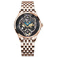 AGELOCER Women Automatic Mechanical Skeleton Design Watch - Michas.Zeithaus