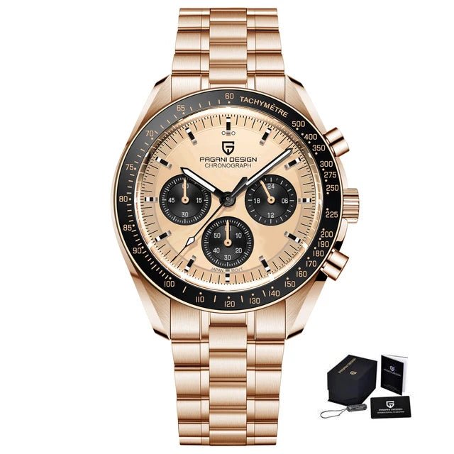 * Mein Angebot: PAGANI DESIGN 1701 Luxury Quarzuhr + Chronograph - Michas.Zeithaus