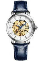 AILANG 6813 Luxury Women Automatic Mechanical watch with Leather Band - Michas.Zeithaus