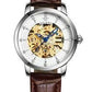 AILANG 6813 Luxury Women Automatic Mechanical watch with Leather Band - Michas.Zeithaus