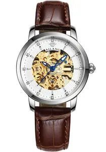 AILANG 6813 Luxury Women Automatic Mechanical watch with Leather Band - Michas.Zeithaus