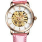 AILANG 6813 Luxury Women Automatic Mechanical watch with Leather Band - Michas.Zeithaus