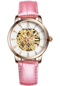 AILANG 6813 Luxury Women Automatic Mechanical watch with Leather Band - Michas.Zeithaus