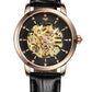 AILANG 6813 Luxury Women Automatic Mechanical watch with Leather Band - Michas.Zeithaus