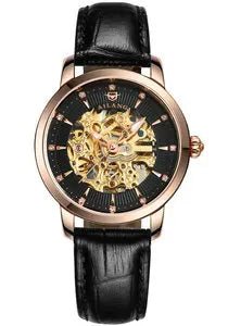 AILANG 6813 Luxury Women Automatic Mechanical watch with Leather Band - Michas.Zeithaus