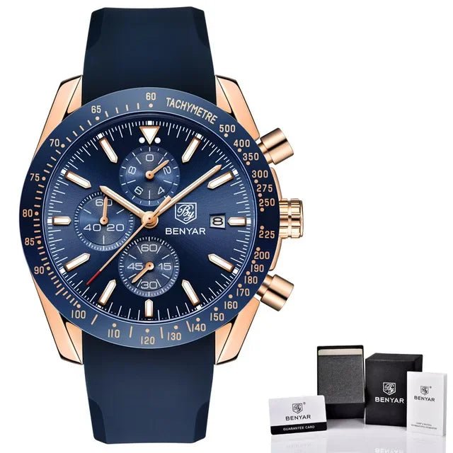 ***BENYAR 5140M Sport Quarzuhr mit Chronograph und Daumsanzeige*** - Michas.Zeithaus