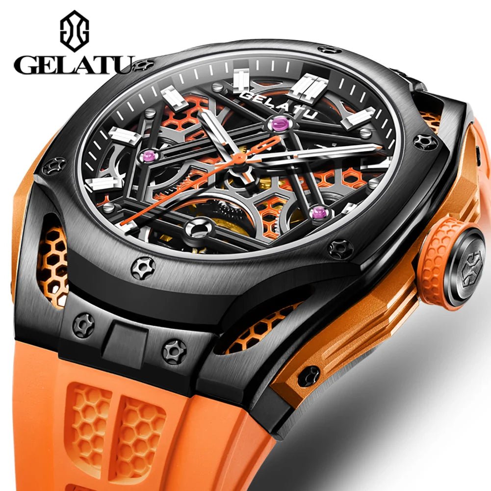 GELATU 6008 Casual Sport Automatic Watch - Michas.Zeithaus