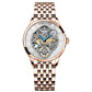 AGELOCER Women Automatic Mechanical Skeleton Design Watch - Michas.Zeithaus