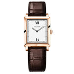 AGELOCER Luxury Gold Watch Square Quartz Watch for Women - Michas.Zeithaus