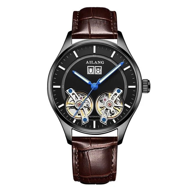 Ailang 8825 Automatic Mechanical Watch Luminous hands + Calendar - Michas.Zeithaus