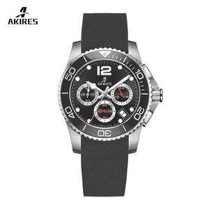 Akires GQ4019 Quartz Watch with Chronograph & date