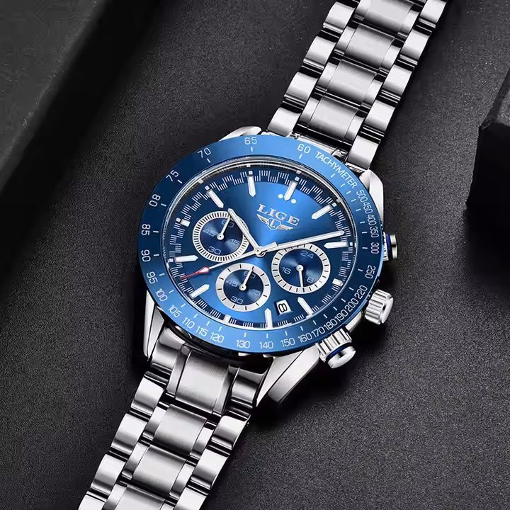 **** Neu im Sortiment: Lige Quarzuhr LG8943 mit Chronograph in 4 Varianten - Michas.Zeithaus