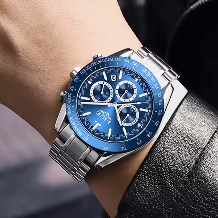 **** Neu im Sortiment: Lige Quarzuhr LG8943 mit Chronograph in 4 Varianten - Michas.Zeithaus