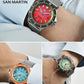 San Martin SN0118 40mm Taucheruhr im originellen Design mit NH35 Uhrwerk - Michas.Zeithaus