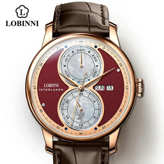 LOBINNI Model 18015 Luxury Automatic Mechanical watch