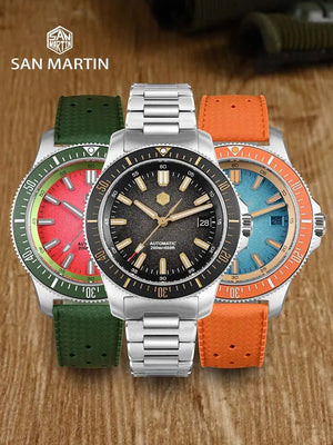 San Martin SN0118 40mm Taucheruhr im originellen Design mit NH35 Uhrwerk - Michas.Zeithaus