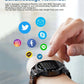 Lige Smartwatch ST2-B with fitness tracker